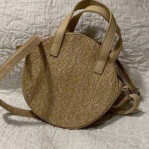 Stylish Tan Round Women Bag